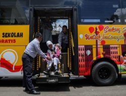 32 Bus Sekolah Gratis Khusus Disabilitas Diluncurkan di DKI Jakarta