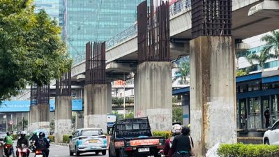 Pemprov DKI Bakal Bongkar 98 Tiang Monorel Mangkrak di Kuningan, Selesai September 2026
