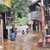 Banjir Rendam Sembilan RT di Jakarta Minggu Pagi