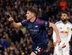 Arsenal Kokoh di Puncak Klasmen Usai Libas Leeds United Empat Gol Tanpa Balas