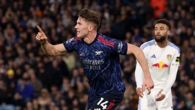 Arsenal Kokoh di Puncak Klasmen Usai Libas Leeds United Empat Gol Tanpa Balas