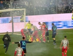 Emil Audero Kena Flare, Cremonese Kalah dari Inter