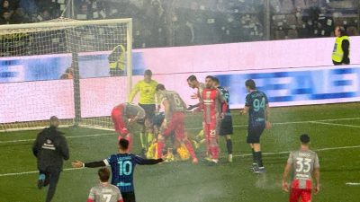 Emil Audero Kena Flare, Cremonese Kalah dari Inter