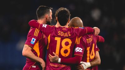 AS Roma Memanaskan Persaingan Papan Atas Klasmen Usai Raih Tiga Poin dari Cagliari