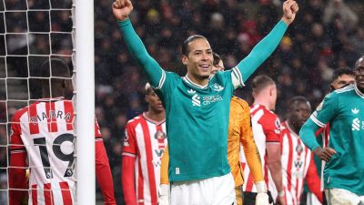 Hasil Pertandingan Liga Inggris: Gol Semata Wayang van Dijk Bawa Liverpool Raih Tiga Angka