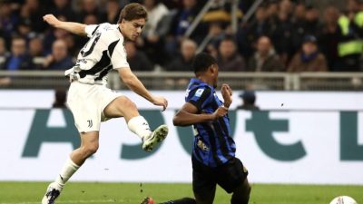 Inter Milan Susah Payah Kalahkan 10 Pemain Juventus di Laga Sengit Derbi Italia!
