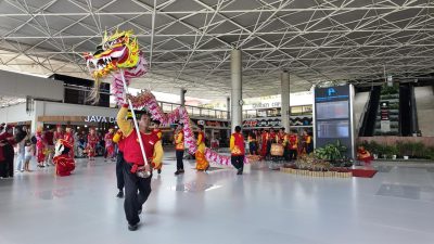 Imlek Meriah di Bandara-bandara InJourney Airports, Jumlah Penumpang Pesawat Naik Hingga 1,85 Juta