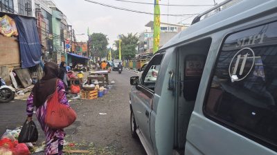 Pasar Palmerah ‘Glow Up’ Cuma Sehari Saat Prabowo Lewat, Hari Ini Balik Semrawut Lagi!