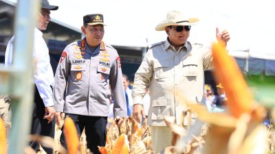 Puji Setinggi Langit, Prabowo Sebut Kapolri Pemimpin yang Paham Rakyat