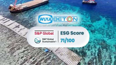 Melesat Dua Kali Lipat, WIKA Beton Tembus S&P Global ESG Score 71
