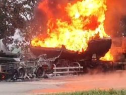 Kebakaran Truk Tangki Isi Tiner di Tol Cipali Rabu Pagi, Ini Pemicunya?