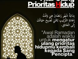 Atur Ulang Prioritas Hidup