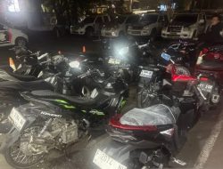 Polisi Amankan Puluhan Motor yang Diduga Konvoi di JLNT Casablanca