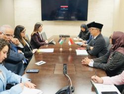 Menlu Sugiono Bertemu Menlu Palestina di Jenewa, Bahas Pasukan Perdamaian hingga Gencatan Senjata!