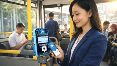 Bye Kartu Fisik! Transjakarta Kini Bisa Tap Pakai BRImo, Begini Cara Pakainya