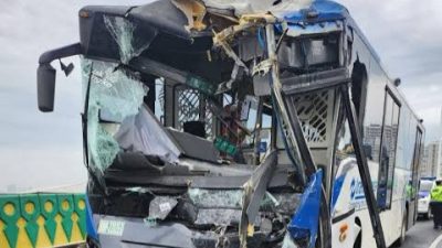 Penyebab kecelakaan bus Transjakarta Koridor 13 masih diinvestigasi