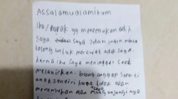 Bikin Mewek! Bocah 12 Tahun Tinggalkan Bayi di Gerobak Nasi Uduk: Ibu Meninggal, Tolong Rawat Adik Saya