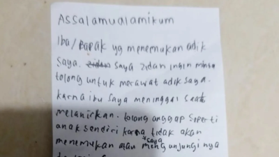 Bikin Mewek! Bocah 12 Tahun Tinggalkan Bayi di Gerobak Nasi Uduk: Ibu Meninggal, Tolong Rawat Adik Saya