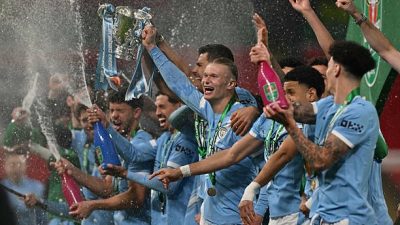 Manchester City Angkat Trofi Carabao Cup, Mimpi Arsenal Raih Quadruple Kandas!