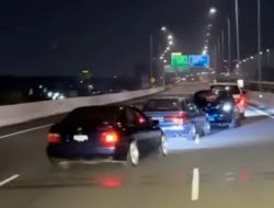 Aksi ‘Slalom’ 5 Mobil di Tol Becakayu Bikin Geram, Polisi Cuma Kasih Teguran? Ini Alasannya