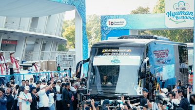 InJourney Group Berangkatkan 2.418 Peserta Mudik Gratis Bersama BUMN 2026