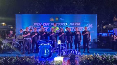 Polda Metro gelar Night Run, cegah aktivitas remaja tak bermanfaat