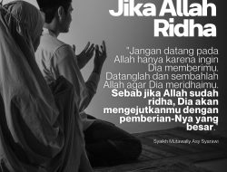 Jika Allah Ridha