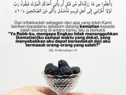 Dan Infakanlah Sebagian Dari Apa Yang Telah Kami Berikan