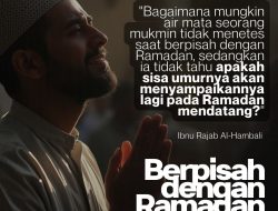 Berpisah Dengan Ramadan