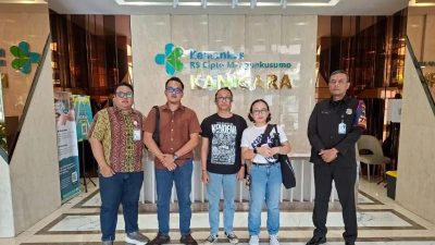 KemenHAM Pantau Pengobatan Korban Penyiraman di RSCM