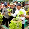 Menteri LH Apresiasi Ekosistem Sampah Terpadu di Jasmine Integrated Farming Binaan WEGE