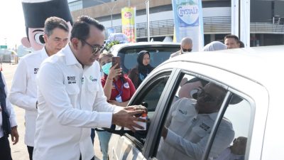 PTP Nonpetikemas Berangkatkan 200 Pemudik ke Purwokerto dalam Program Mudik Gratis Pelindo Group 2026