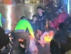 Brutal! Kapolsek Kaliwungu Dikeroyok Pemuda Mabuk Saat Bubarkan Tawuran di Kendal