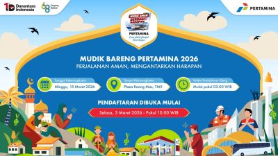 Mudik Gratis Pertamina 2026 Dibuka Hari Ini, Ada Fasilitas Arus Balik!