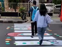 Niat Lindungi Pejalan Kaki, Aksi Warga Tebet Bikin Zebra Cross Pac-Man Malah Disemprit Pemprov, Kok Bisa?
