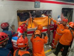 Korban Meninggal Dunia Tabrakan KA Argo Bromo Anggrek dan Commutter Line Bertambah Jadi 5 Orang