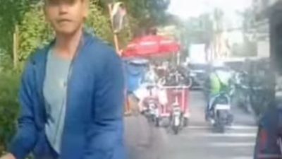 Viral di Medsos! Aksi Preman Tanah Abang Pecahkan Mangkuk Bubur Berujung Diciduk Polisi