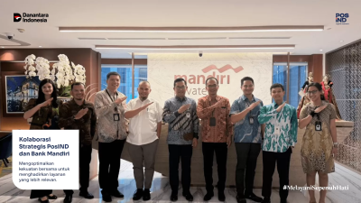 Daya Saing BUMN Makin Ngeri! Pos Indonesia-Bank Mandiri Kolaborasi Dorong Ekonomi Nasional