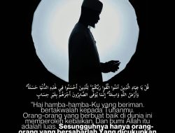 Sesungguhnya Hanya Orang Yang Bersabarlah Yang Dicukupkan Pahala Mereka Tanpa Batas