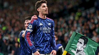 Gol Semata Wayang Havertz Bawa Arsenal Raih Kemenangan dari Lisbon