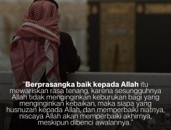 Berprasangka Baik Kepada Allah