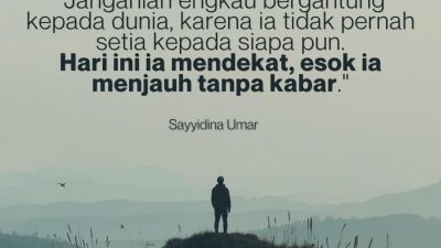 Hari Ini Ia Mendekat, Esok Ia Menjauh Tanpa Kabar