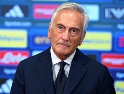 Presiden Federasi Sepak Bola Italia Gabriele Gravina Mundur dari Jabatannya