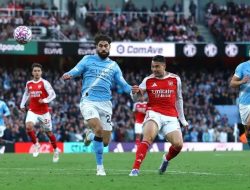 Jarak Semakin Merapat dengan Man City, Arsenal Gagal Juara di Akhir Musim? Berikut Prediksinya