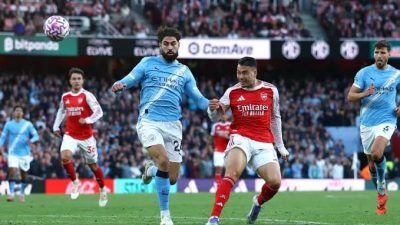 Jarak Semakin Merapat dengan Man City, Arsenal Gagal Juara di Akhir Musim? Berikut Prediksinya