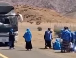 Ziarah di Luar Agenda Resmi, Bus Jemaah Haji Indonesia Kecelakaan di Madinah