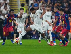 Kini Beda Sembilan Poin, Mampukah Madrid Mengejar Barcelona di Akhir Musim?