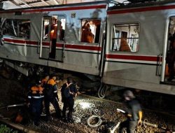 Update 08.45 WIB Tabrakan KA di Stasiun Bekasi Timur: 14 Meninggal Dunia, 84 Korban Luka, Proses Penanganan Masih Berlangsung