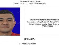 Pelarian ‘The Doctor’ Tamat! Bandar Narkoba Pemasok Koh Erwin Diringkus di Malaysia