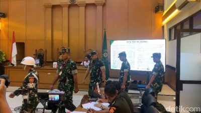 Sidang Perdana Kasus Air Keras Andrie Yunus, 4 Anggota TNI Terancam Pasal Penganiayaan Berat